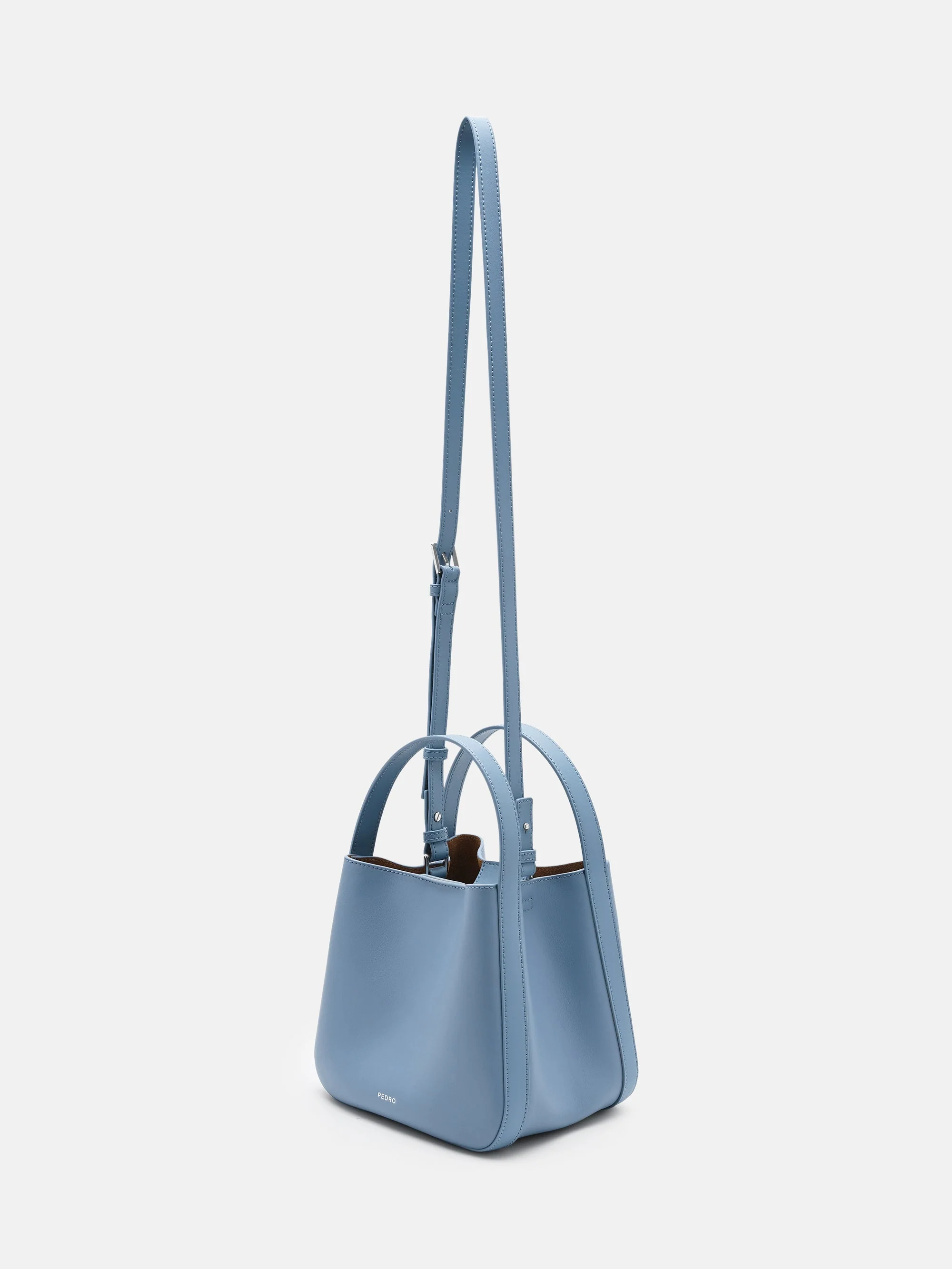 Dana Leather Bucket Bag - Image 4