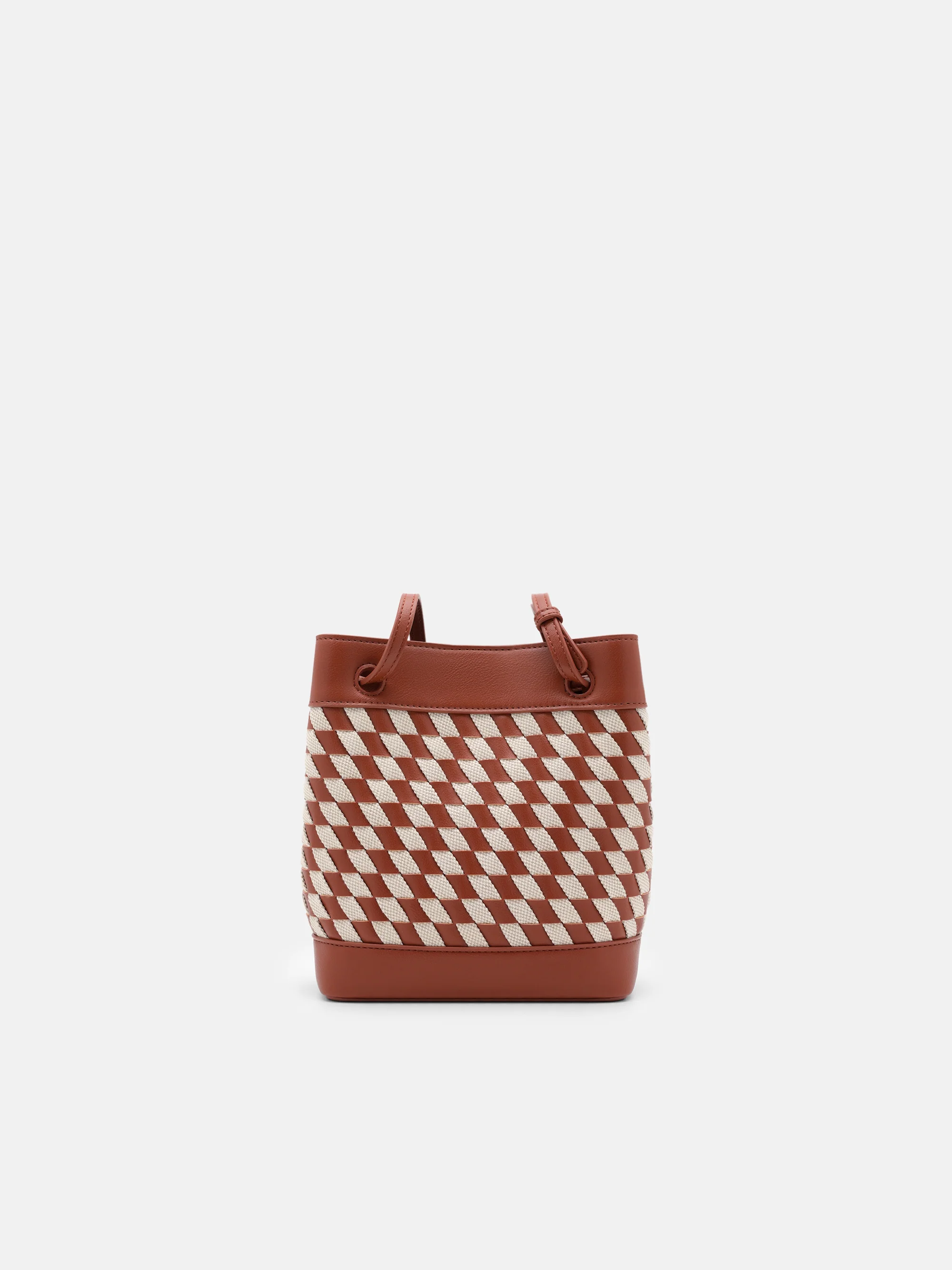 Loli Woven Bucket Bag - Image 3