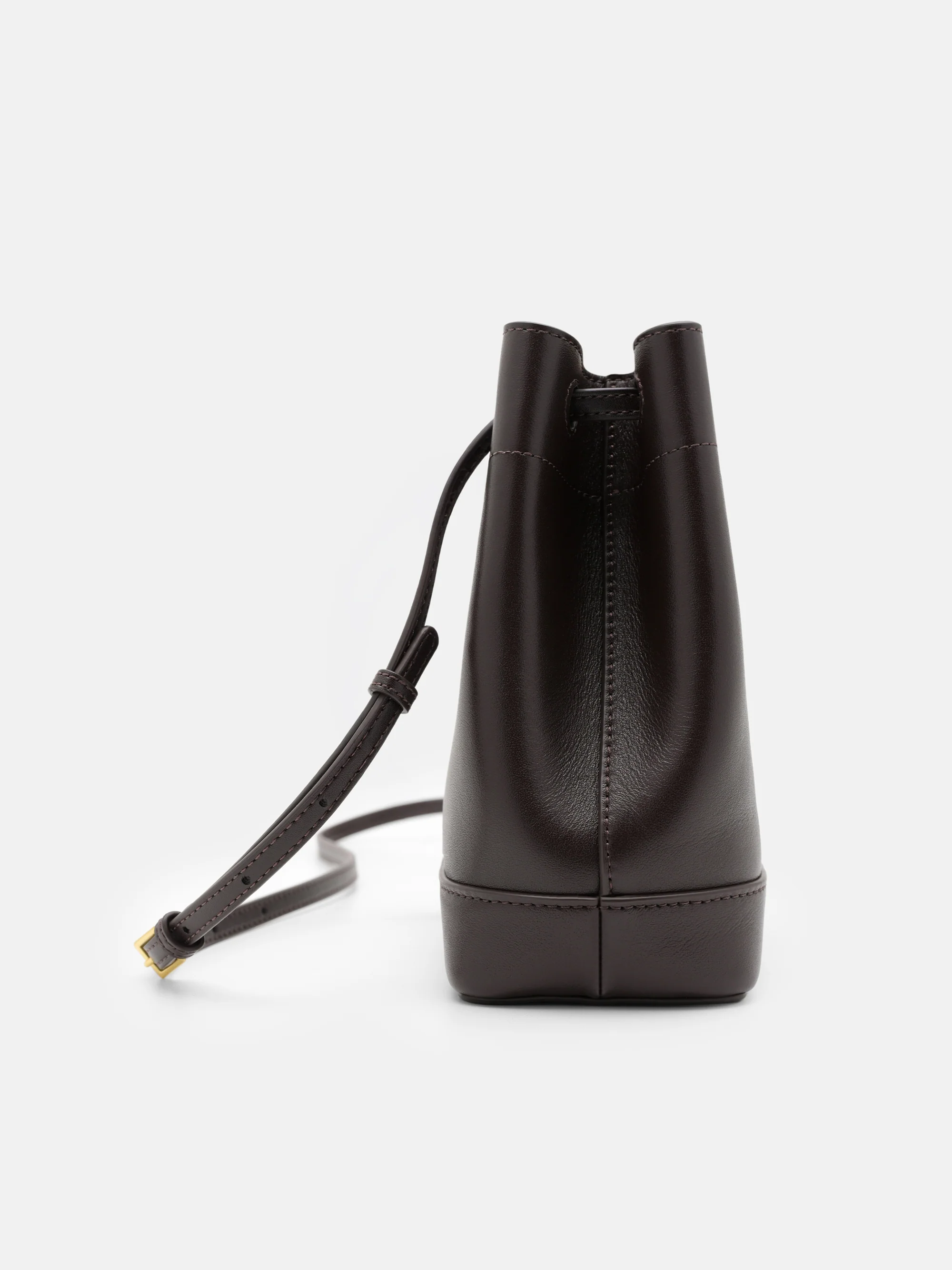 Loli Leather Bucket Bag - Image 11