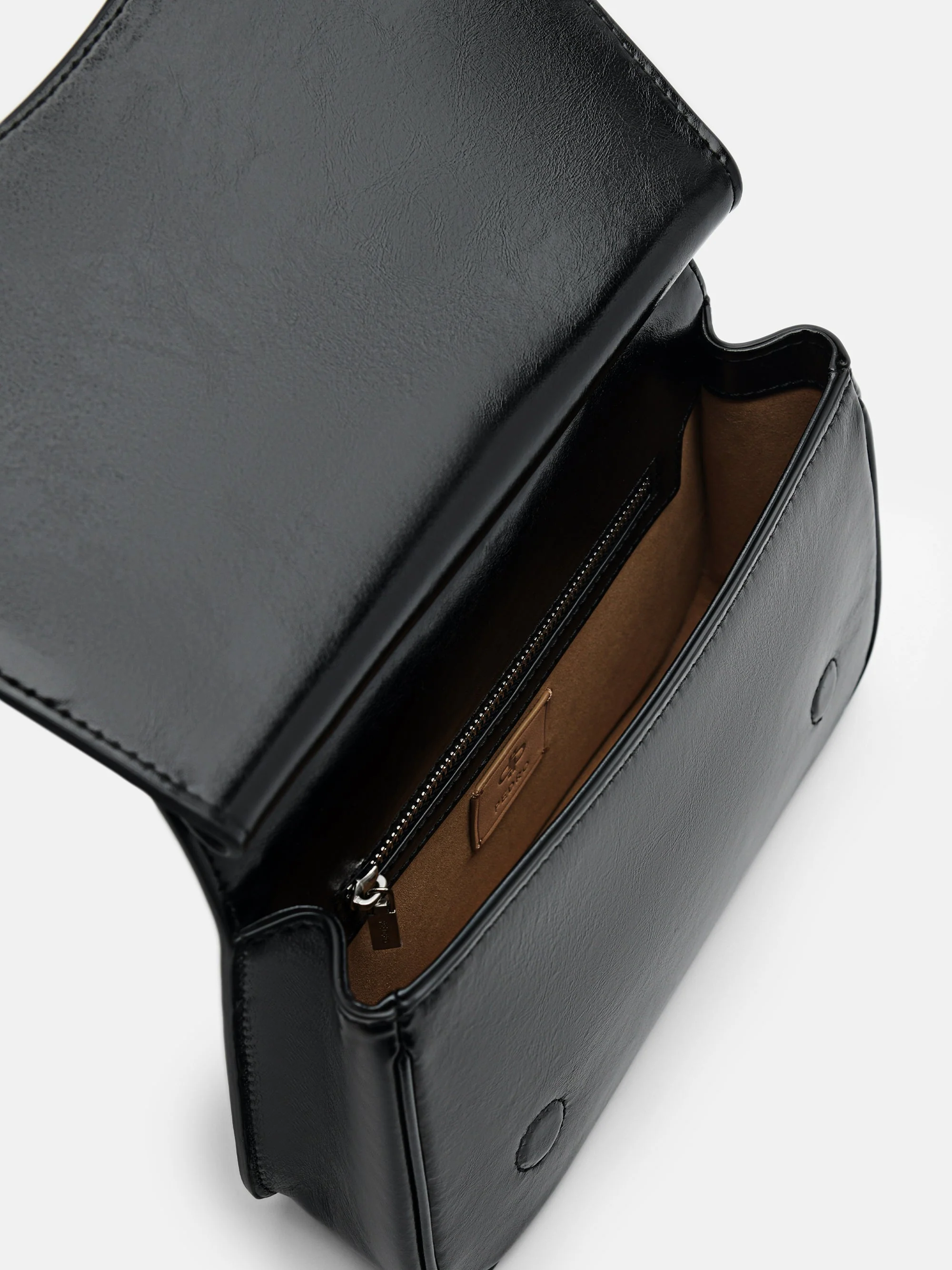 PEDRO Icon Leather Studded Shoulder Bag - Image 6