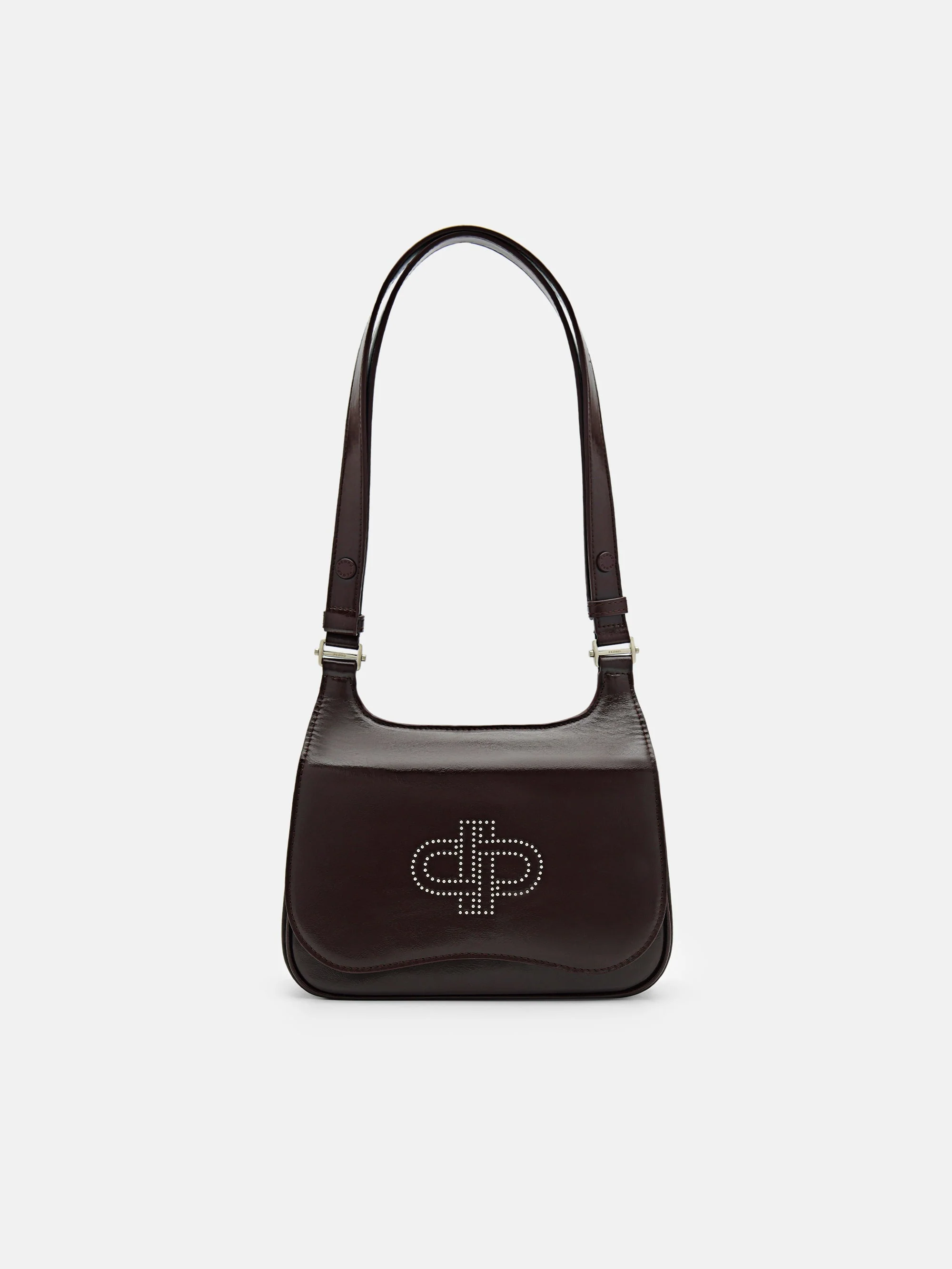 PEDRO Icon Leather Studded Shoulder Bag - Image 7