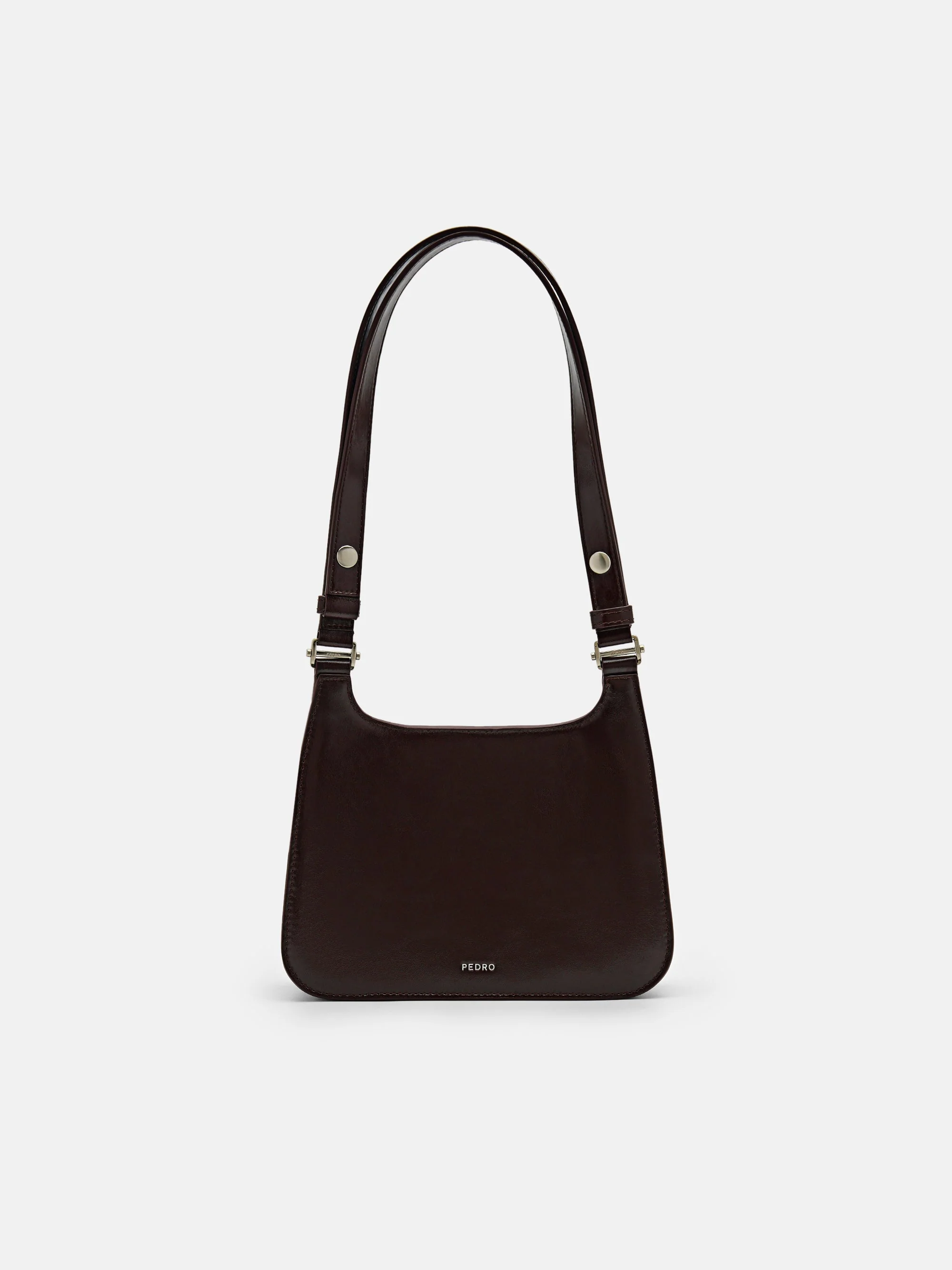PEDRO Icon Leather Studded Shoulder Bag - Image 9
