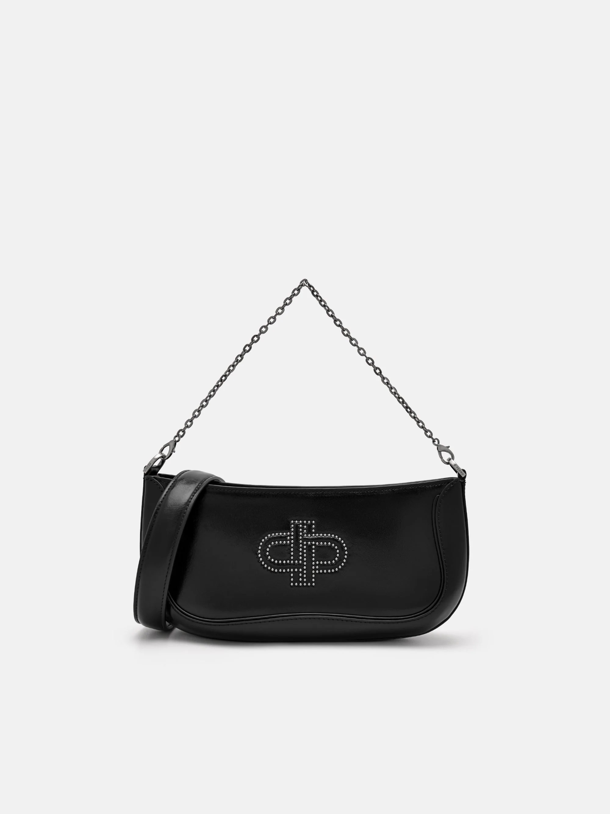 PEDRO Icon Oiled Leather Studded Shoulder Bag - Image 7