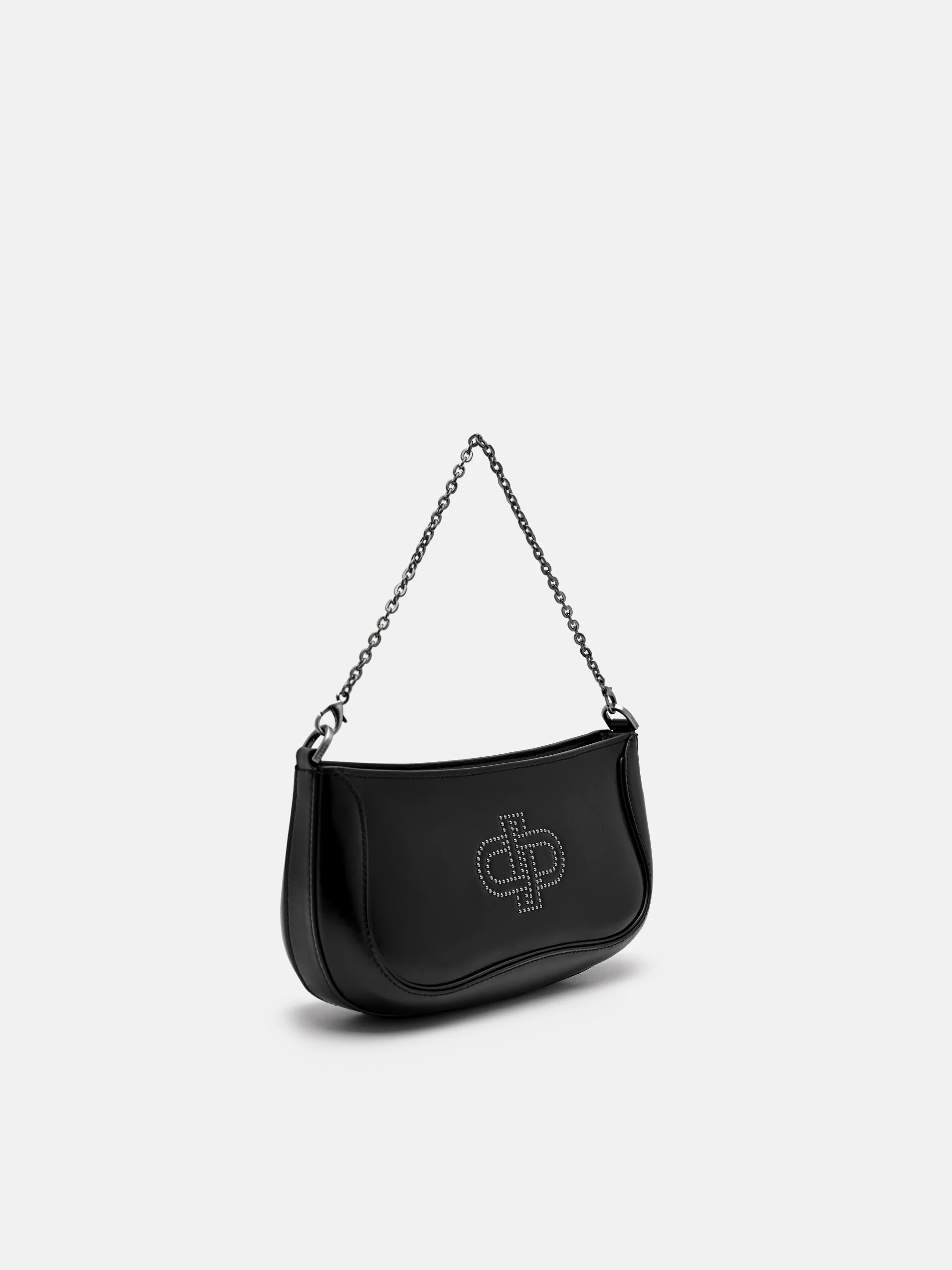 PEDRO Icon Oiled Leather Studded Shoulder Bag - Image 8