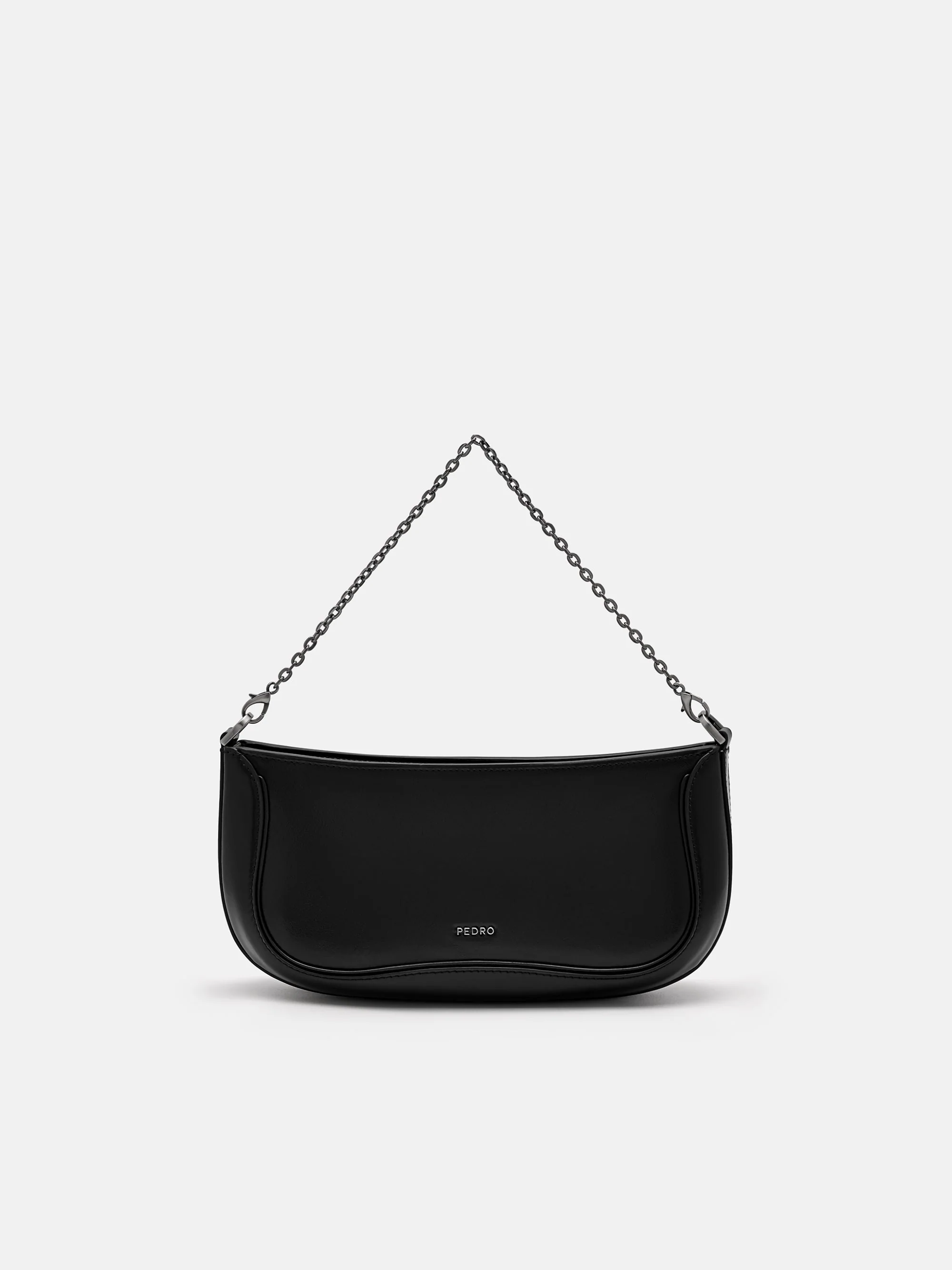 PEDRO Icon Oiled Leather Studded Shoulder Bag - Image 9
