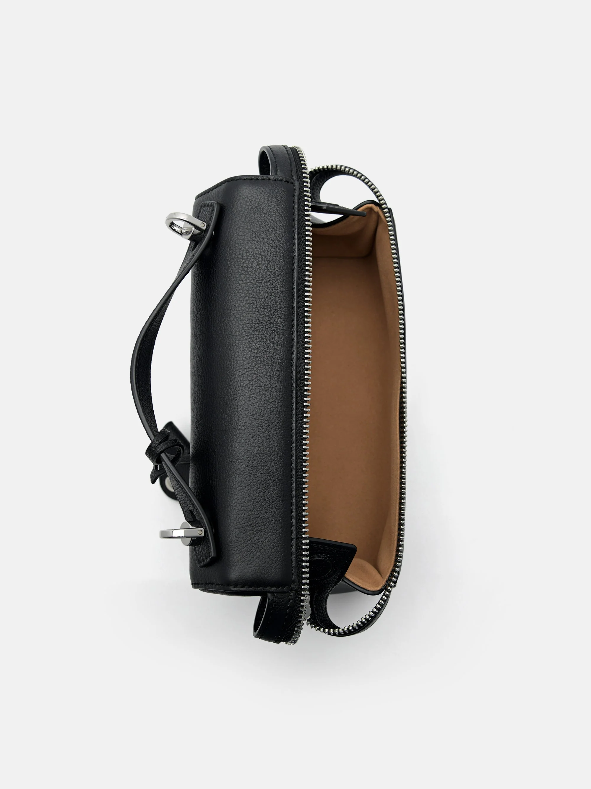 Alyssa Leather Shoulder Bag - Image 11