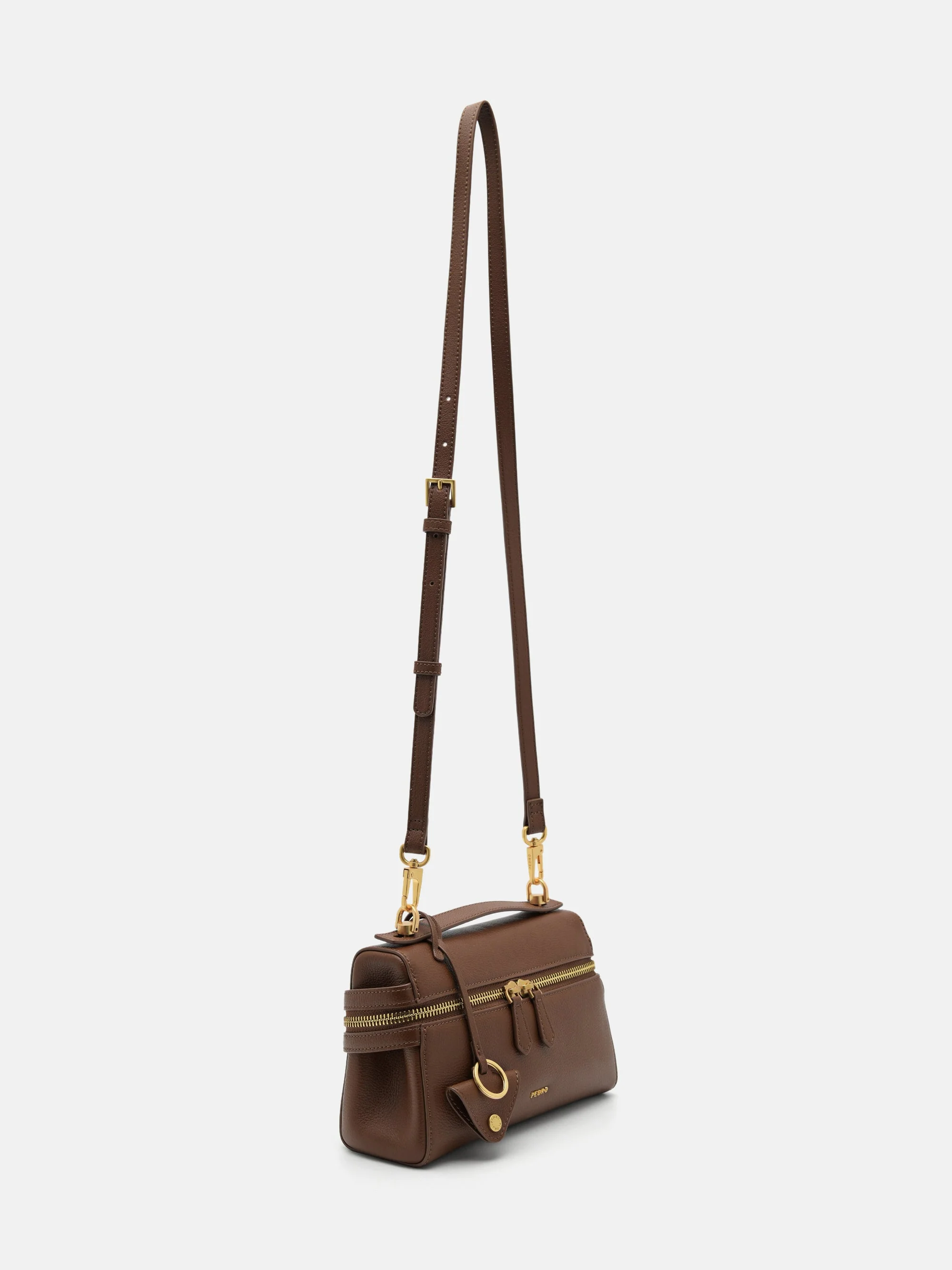 Alyssa Leather Shoulder Bag - Image 4