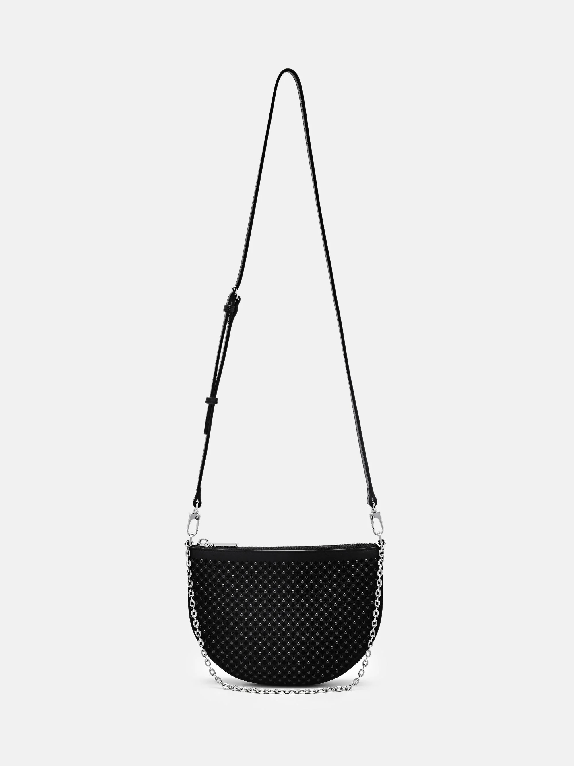 Suede Mini Shoulder Bag - Image 10