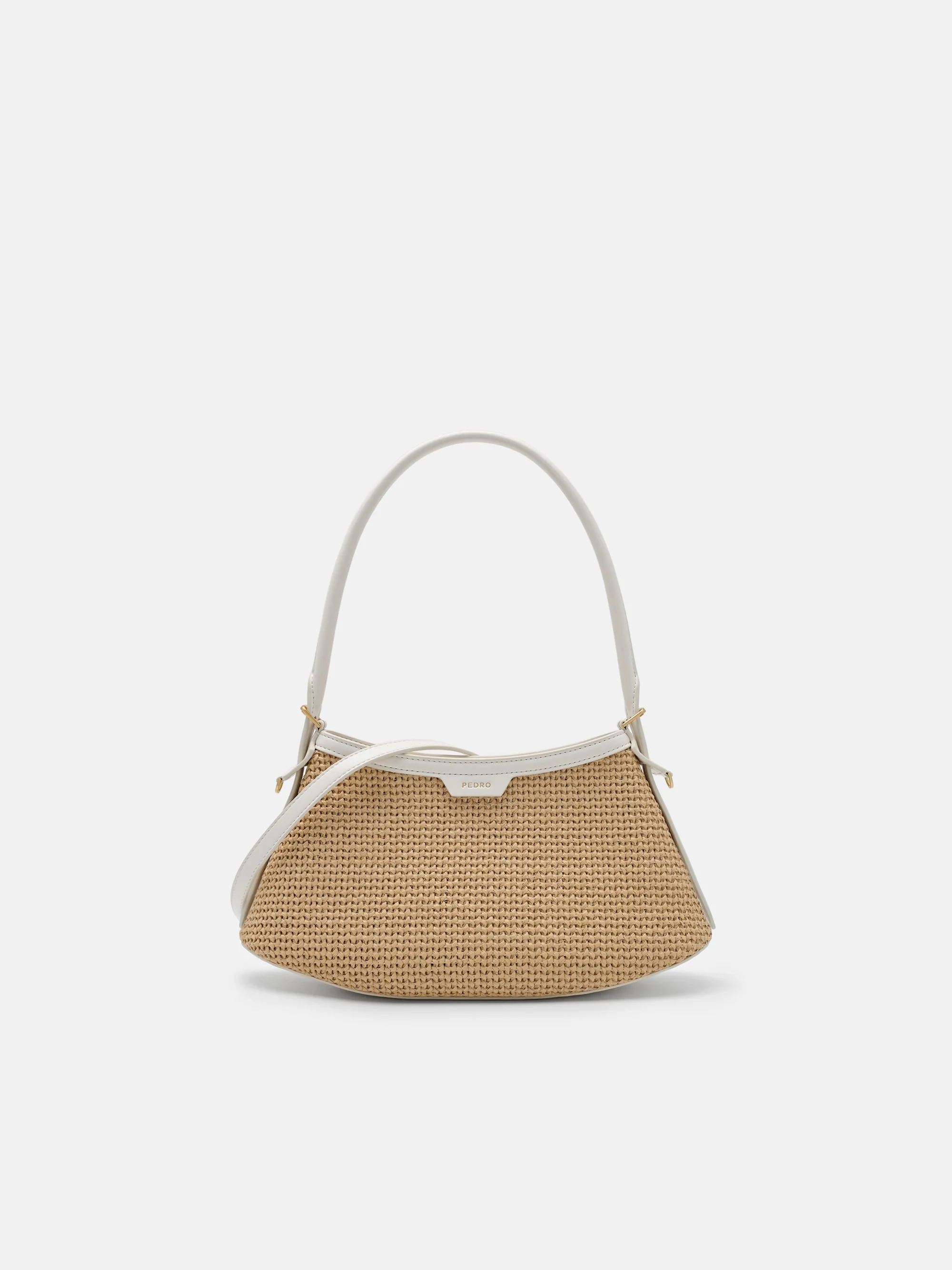 Nikki Raffia Shoulder Bag