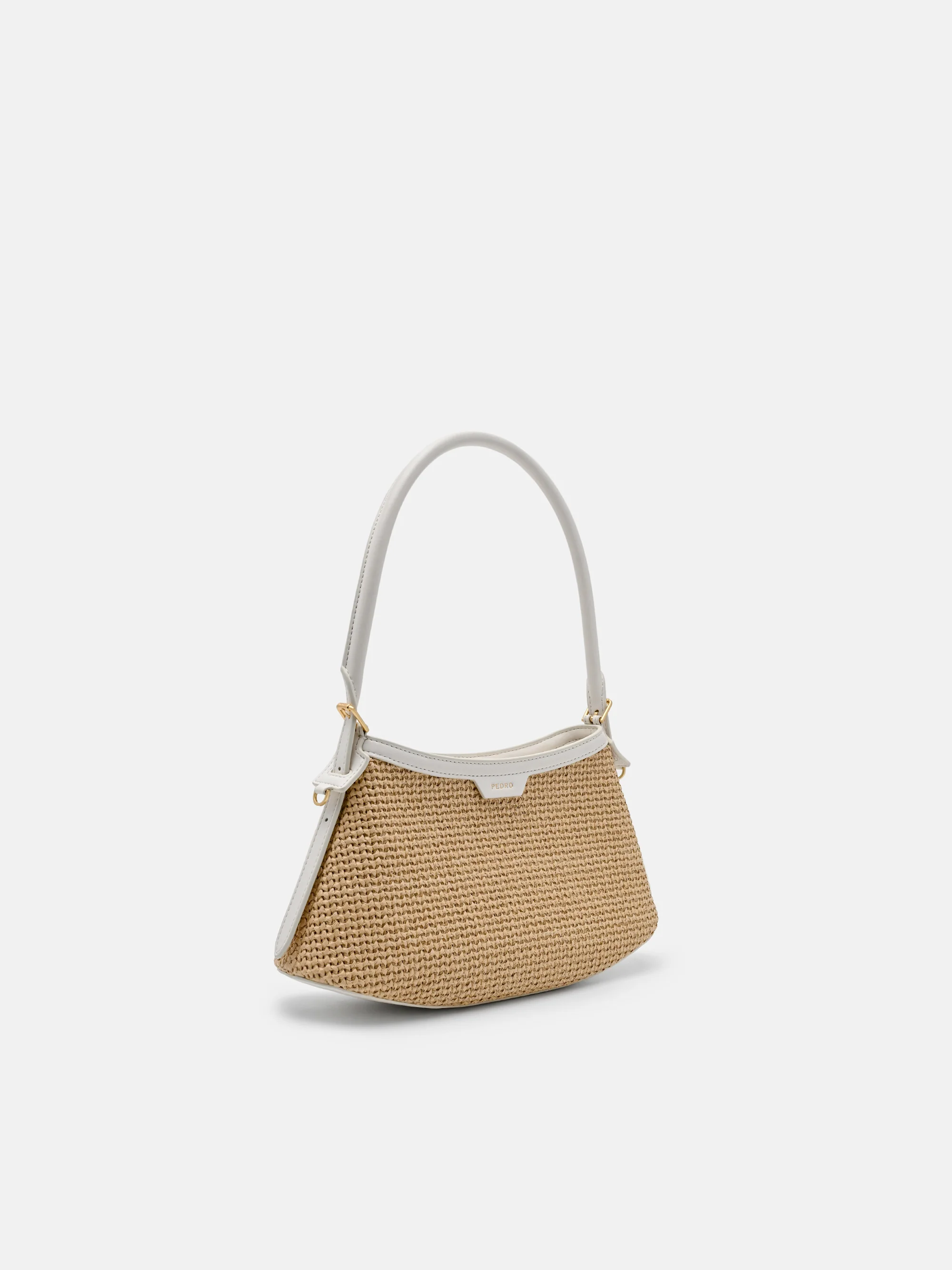 Nikki Raffia Shoulder Bag - Image 2