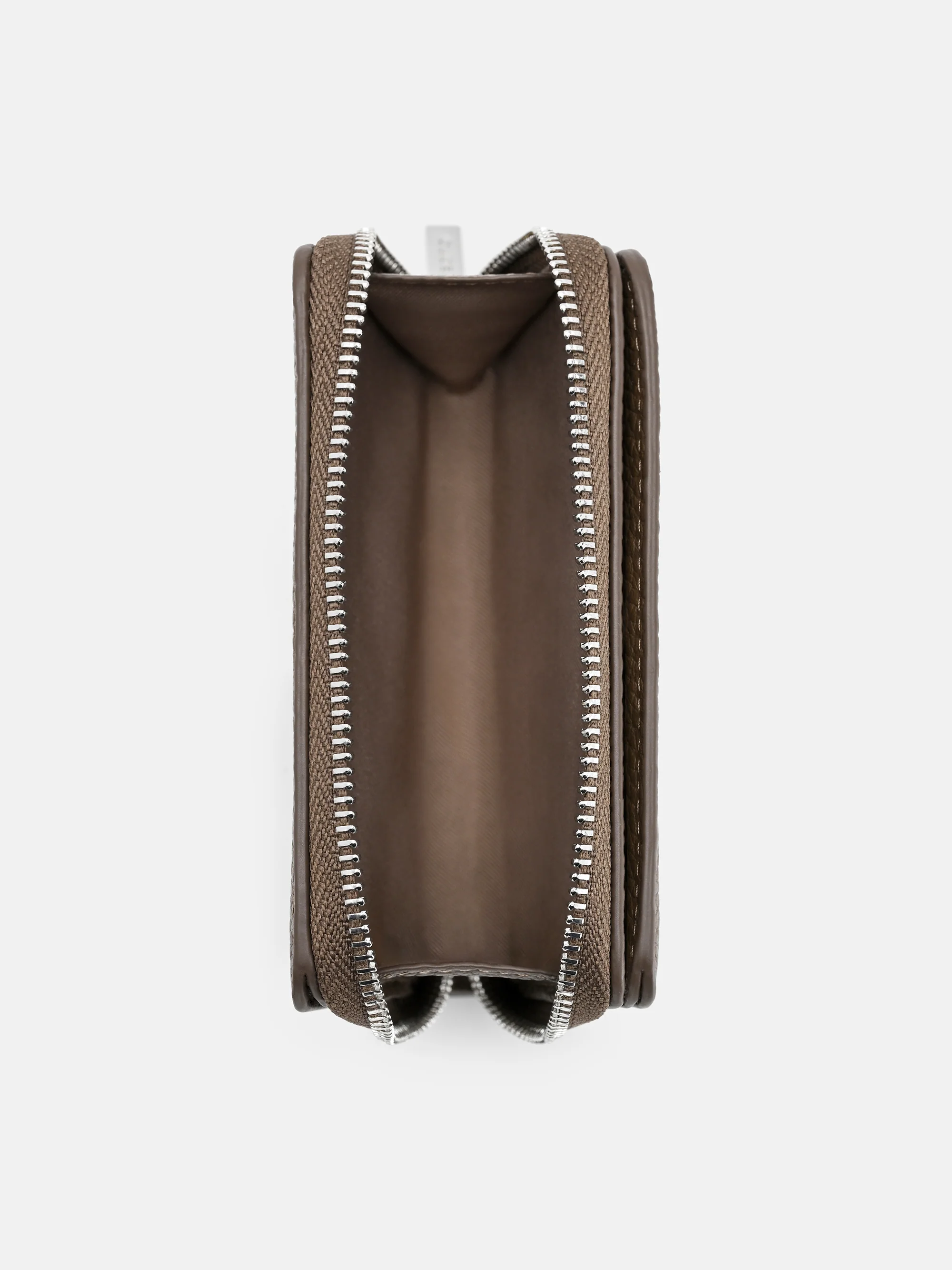 Tumbled Leather Bi-Fold Zip Wallet - Image 8