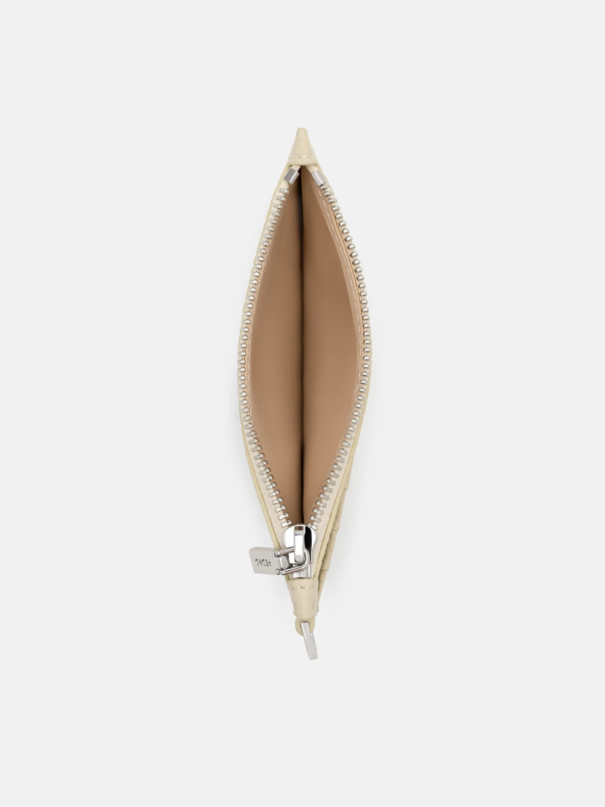 Tumbled Leather Zip Card Holder - Image 4