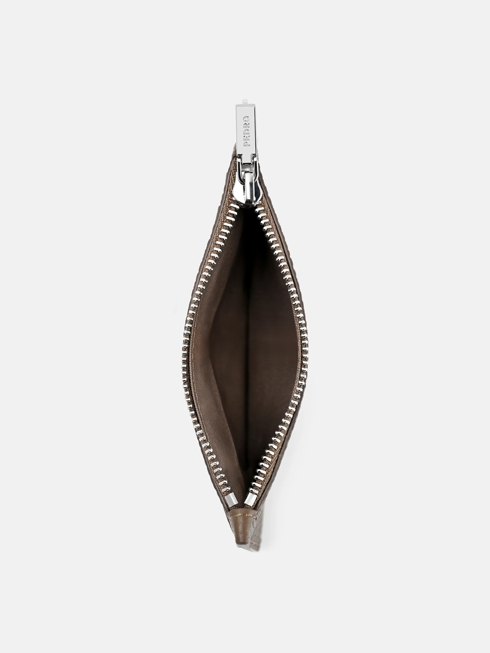 Tumbled Leather Zip Card Holder - Image 8