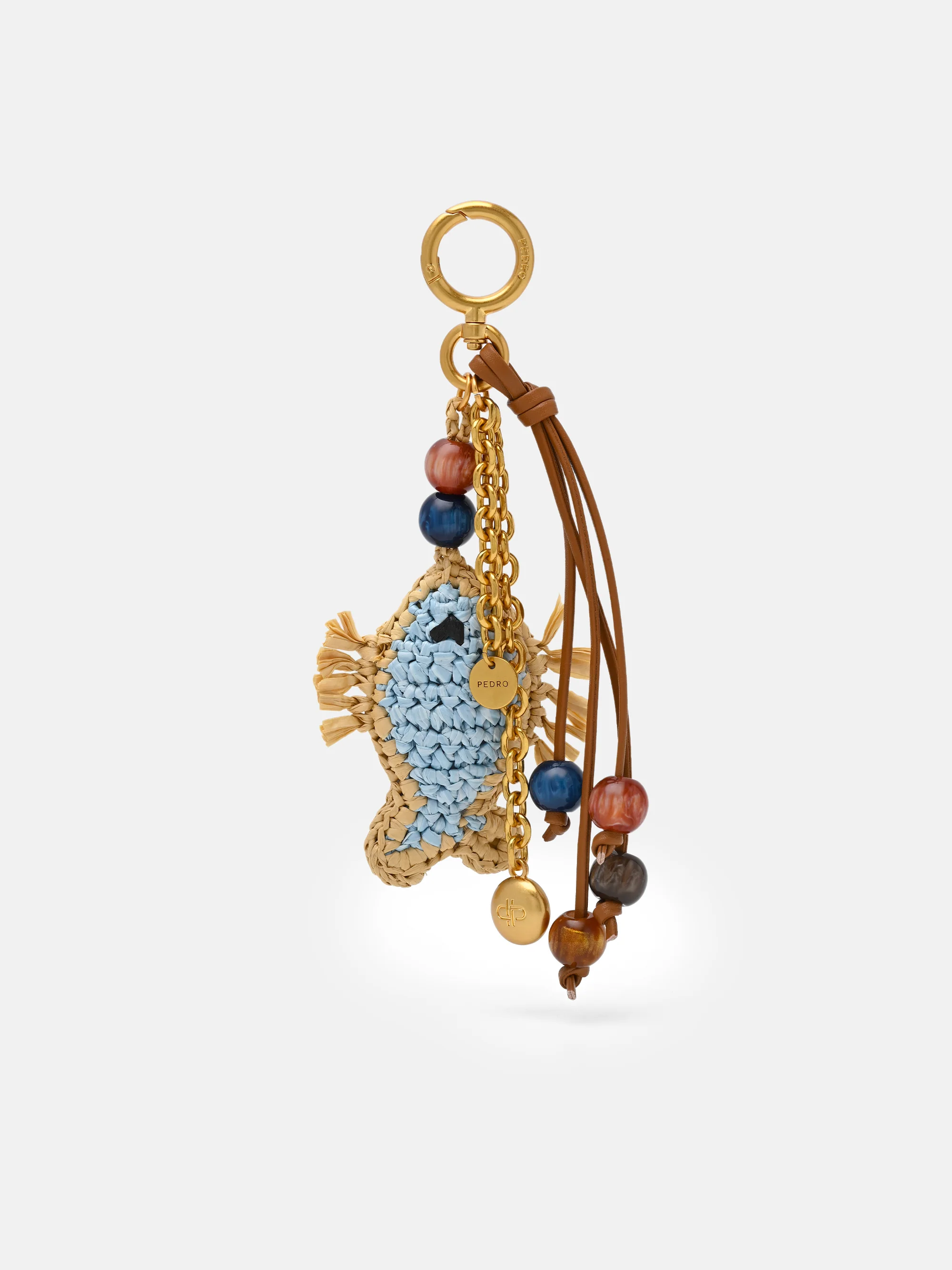 Raffia Key Charm