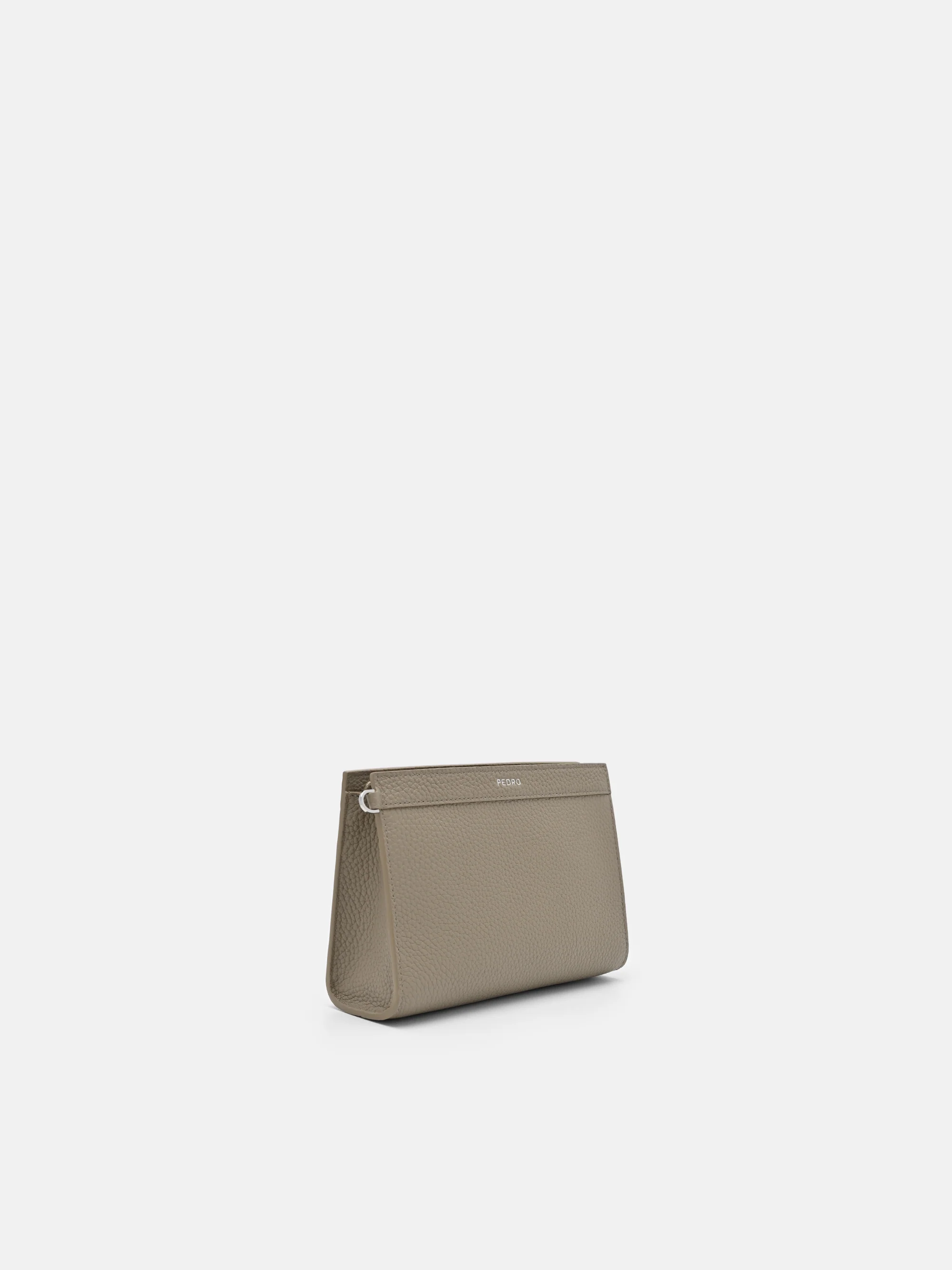 Leather Mini Zipped Pouch - Image 2