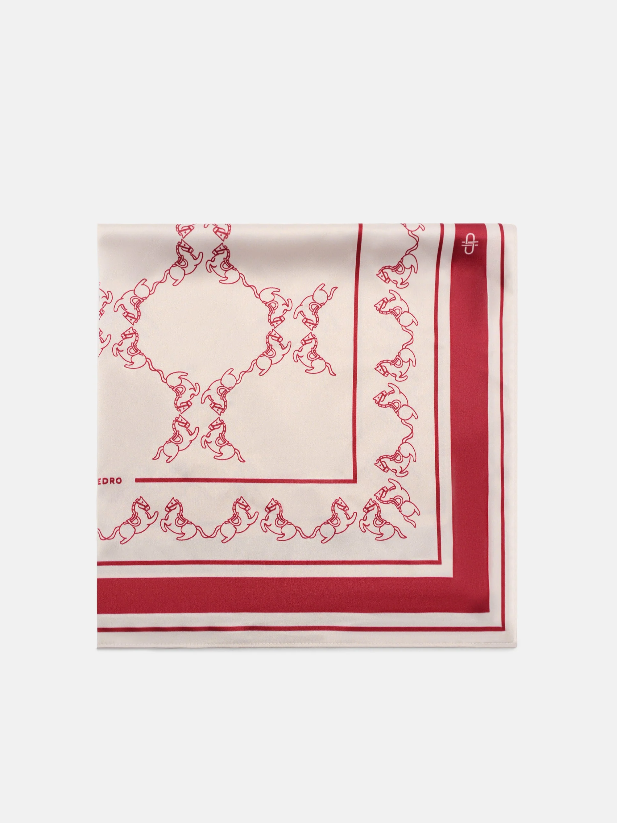 Satin Horse Scarf - Image 3